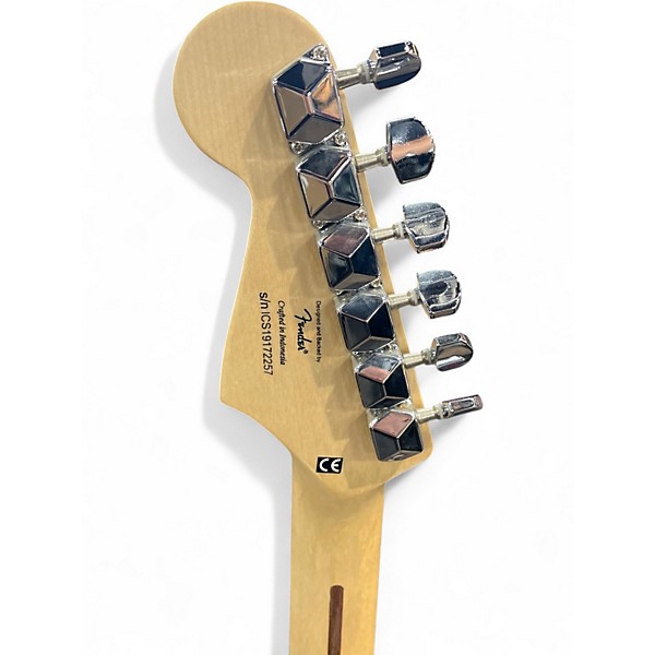 Used Squier Stratocaster HSS Black Solid Body Electric Guitar