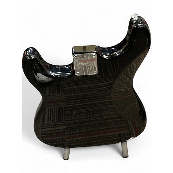 Used Squier Stratocaster HSS Black Solid Body Electric Guitar