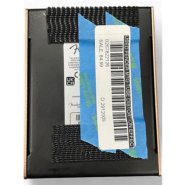 Used Fender MTG TUBE DISTORTION Effect Pedal