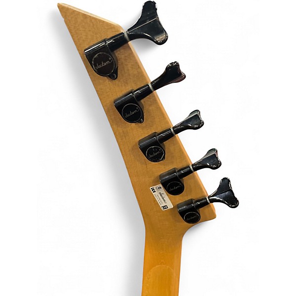 Used Jackson Dave Ellefson signature model Gray Electric Bass Guitar