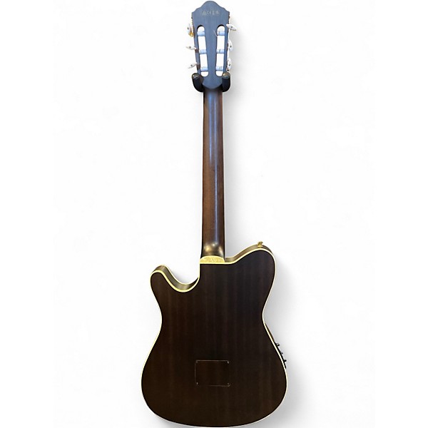 Used Ibanez tod10n-tkf Black Classical Acoustic Electric Guitar