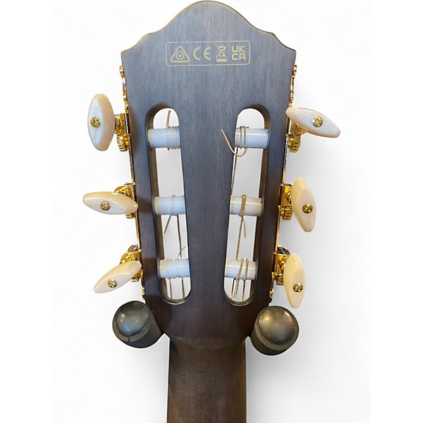 Used Ibanez tod10n-tkf Black Classical Acoustic Electric Guitar