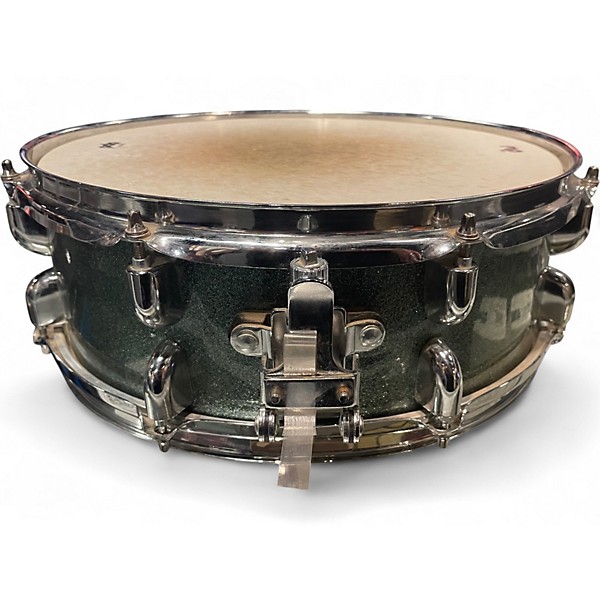 Used PDP by DW 14in Encore Series Green Sparkle Drum