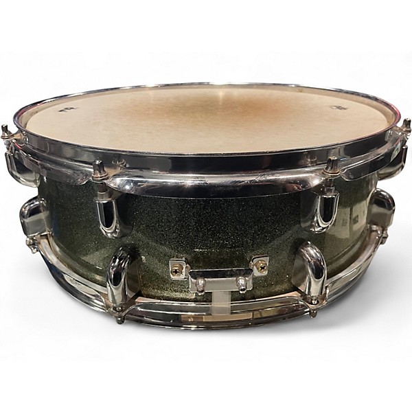 Used PDP by DW 14in Encore Series Green Sparkle Drum
