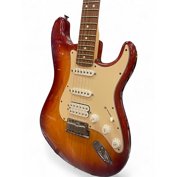 Used Fender American Standard Stratocaster HSS Sunburst Solid Body Electric Guitar