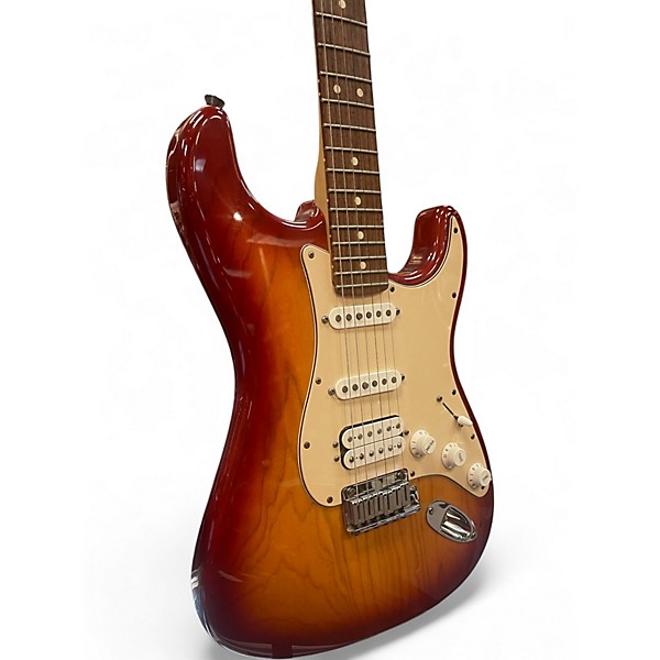 Used Fender American Standard Stratocaster HSS Sunburst Solid Body Electric Guitar