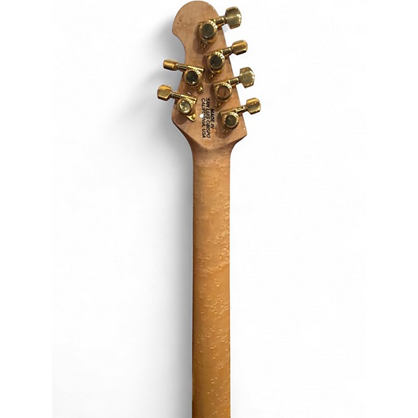 Used Ernie Ball Music Man Silhouette Gold Roller Gold Solid Body Electric Guitar