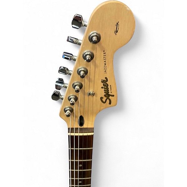 Used Squier JAZZMASTER HH Black Solid Body Electric Guitar