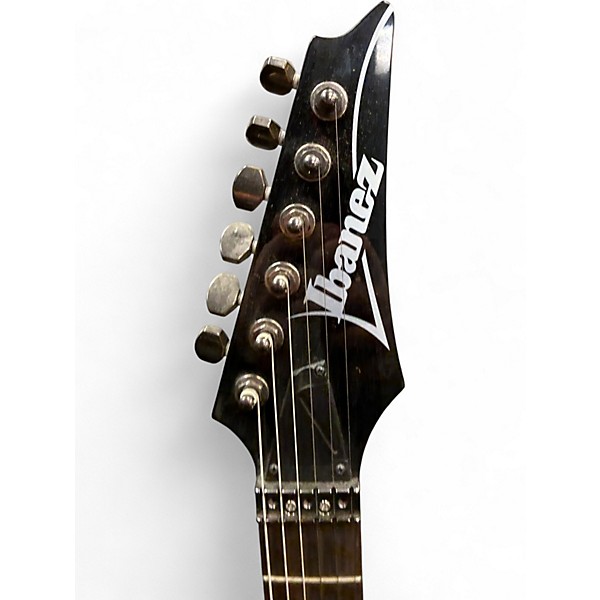 Used Ibanez S Series s570ah Silver Wave Solid Body Electric Guitar