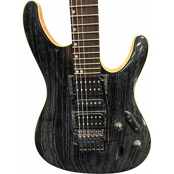 Used Ibanez S Series s570ah Silver Wave Solid Body Electric Guitar