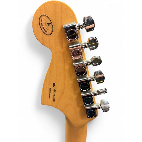 Used Fender Mustang Shell Pink Solid Body Electric Guitar