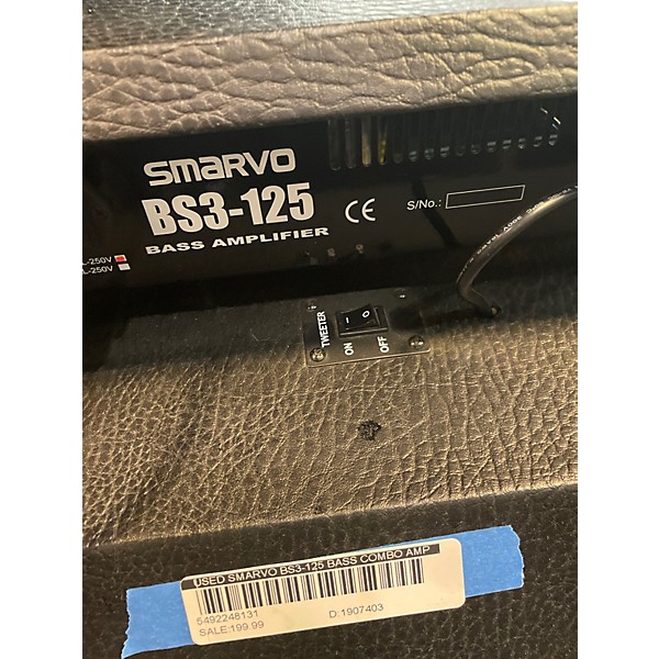 Used Smarvo bs3-125 Bass Combo Amp