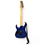 Used Ibanez GRG120QASP Transparent Blue Gradation Solid Body Electric Guitar
