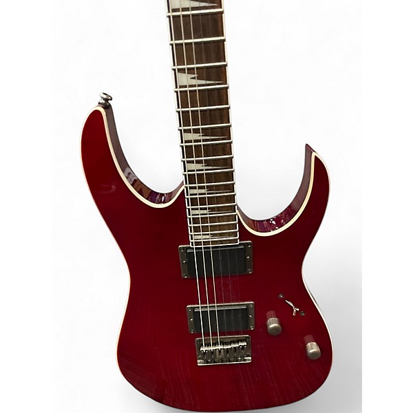 Used Ibanez RG3EXFM1 Crimson Red Burst Solid Body Electric Guitar
