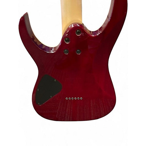 Used Ibanez RG3EXFM1 Crimson Red Burst Solid Body Electric Guitar