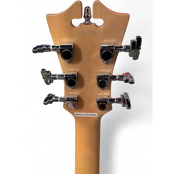 Used D'Angelico Premier Series Bedford Black Solid Body Electric Guitar