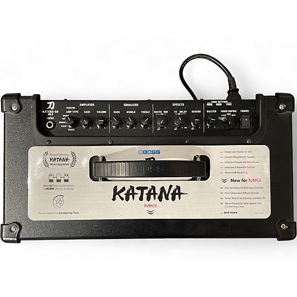 Used BOSS Katana KTN50 50W 1X12 Guitar Combo Amp