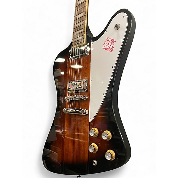 Used Epiphone Firebird Vintage 2 Color Sunburst Solid Body Electric Guitar