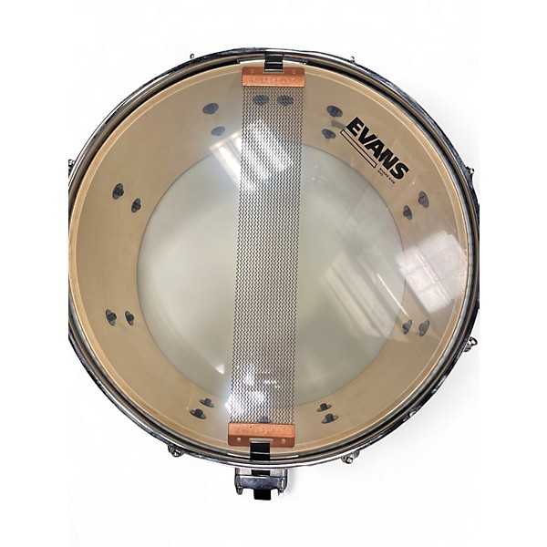 Used TAMA 13X5.5 Rockstar Series Snare Metallic Blue Drum