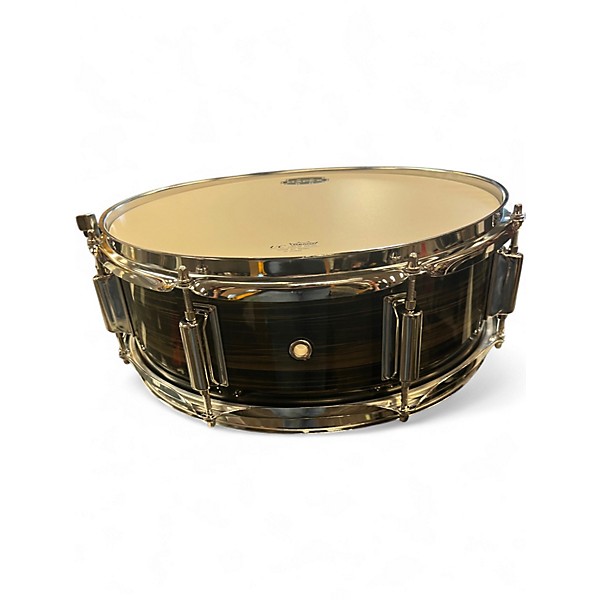 Used Mapex 14X5 Comet Black and Gold Drum
