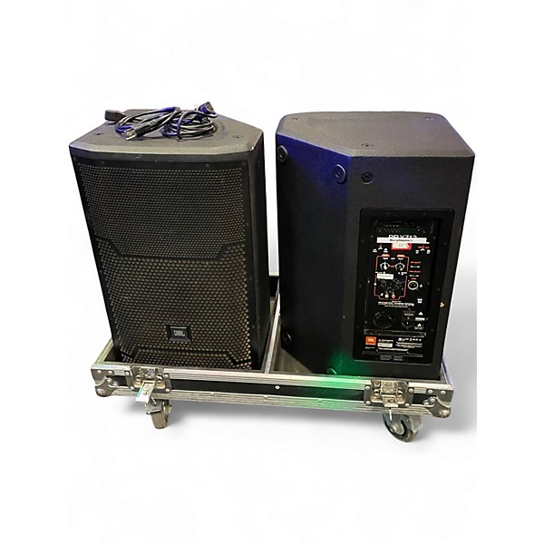 Used JBL PRX712 PAIR W/ ROAD CASE Sound Package