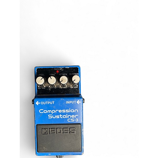 Used BOSS CS3 Compressor Sustainer Effect Pedal