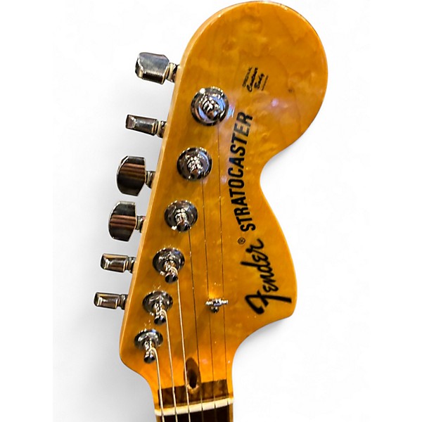 Used 2013 Fender American Select Stratocaster HSS Tobacco Sunburst Solid Body Electric Guitar