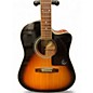 Used Epiphone AJ200SCE 3 Color Sunburst Acoustic Electric Guitar