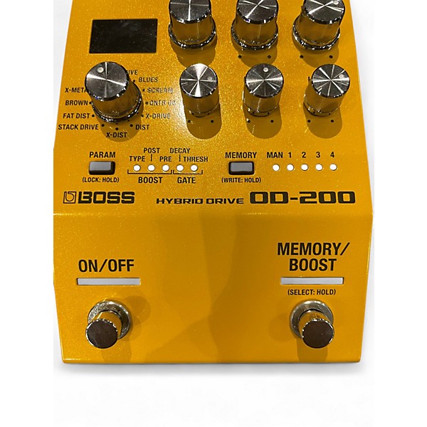 Used BOSS OD-200 Effect Processor