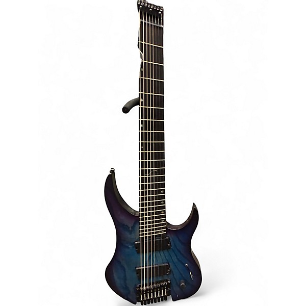 Used Legator G8FP IRIS BLUE Solid Body Electric Guitar