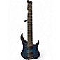 Used Legator G8FP IRIS BLUE Solid Body Electric Guitar