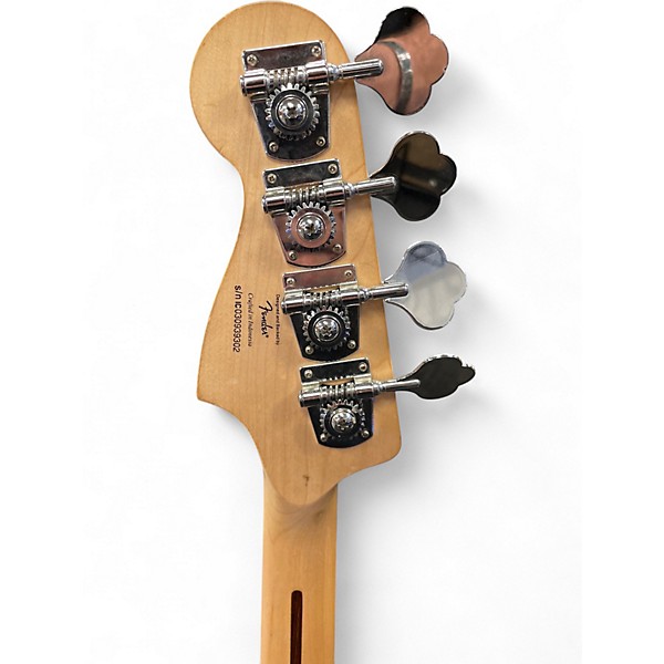 Used Squier Affinity Precision Bass Red Electric Bass Guitar