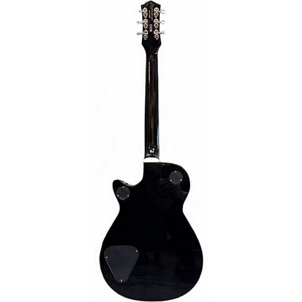 Used 2024 Gretsch Guitars G6128T-GH George Harrison Signature Duo Jet Black Solid Body Electric Guitar