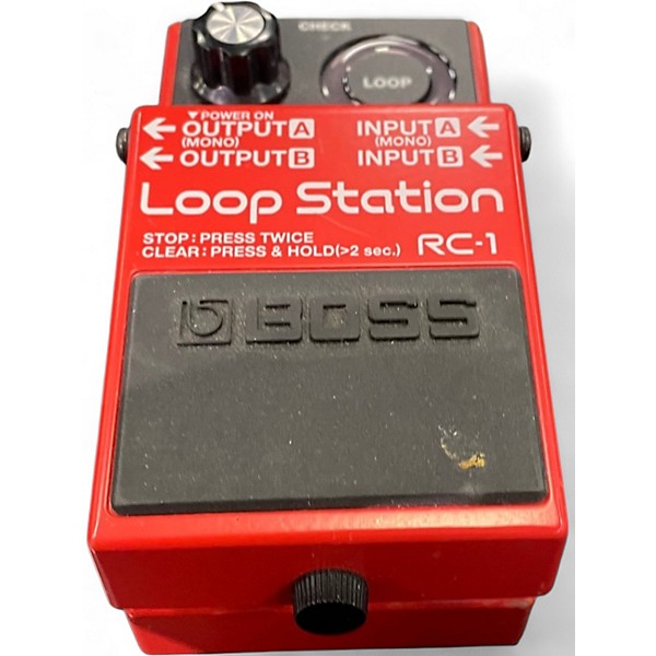 Used BOSS RC1 Loop Station Pedal