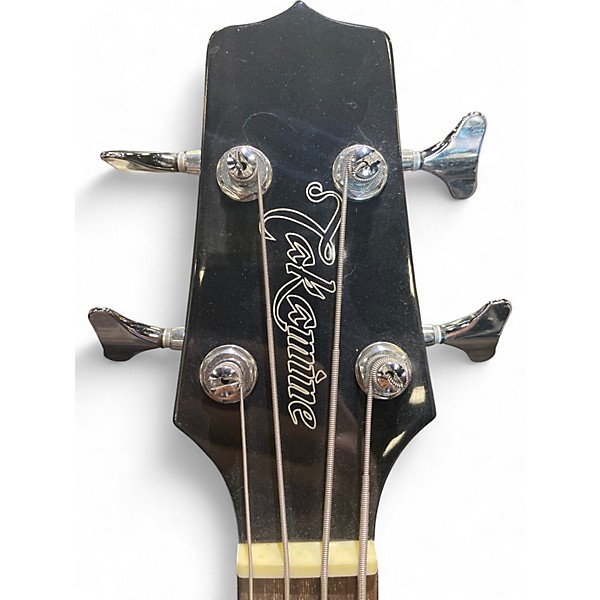 Used Takamine GB30CELH Black Acoustic Bass Guitar