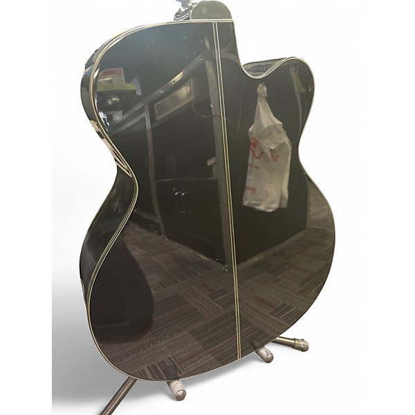 Used Takamine GB30CELH Black Acoustic Bass Guitar