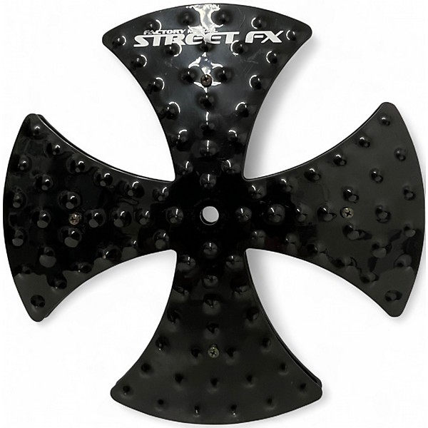 Used Factory Metal Percussion 12in Street FX Cross Crasherz Cymbal