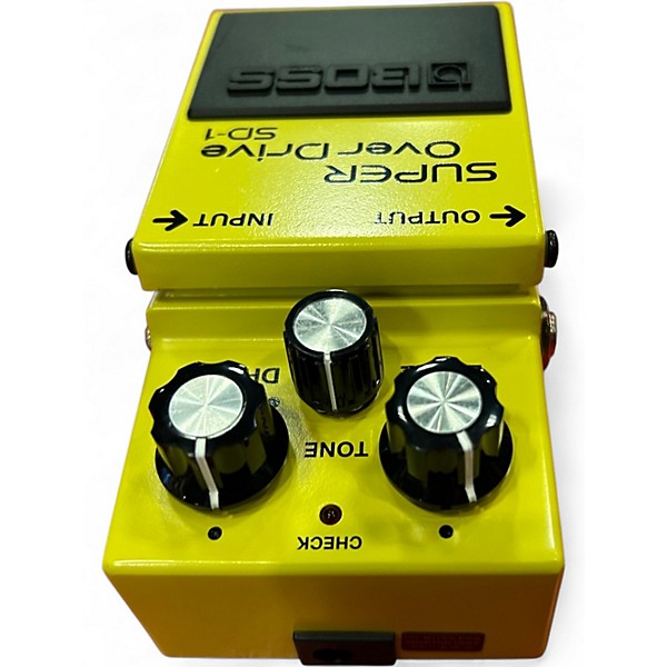 Used BOSS SD1 Super Overdrive Effect Pedal