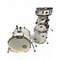 Used Pearl 5 Piece Export New Fusion White Slipstream Drum Kit thumbnail