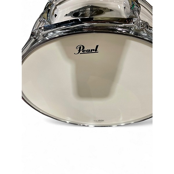 Used Pearl 5 Piece Export New Fusion White Slipstream Drum Kit