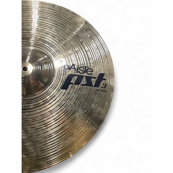 Used Paiste 20in PST3 Ride Cymbal