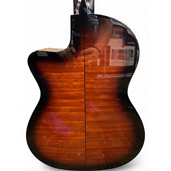 Used Cordoba Fusion 5 Sonata Burst Classical Acoustic Electric Guitar