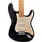 Used 1996 Fender Mexican Standard Stratocaster Black Solid Body Electric Guitar