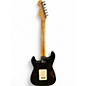Used 1996 Fender Mexican Standard Stratocaster Black Solid Body Electric Guitar