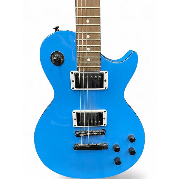 Used HardLuck Kings Bossman Blue Solid Body Electric Guitar