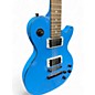 Used HardLuck Kings Bossman Blue Solid Body Electric Guitar