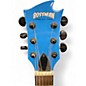 Used HardLuck Kings Bossman Blue Solid Body Electric Guitar
