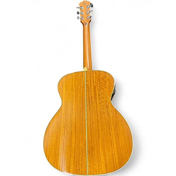 Used Washburn HG75SEG-O Natural Acoustic Electric Guitar