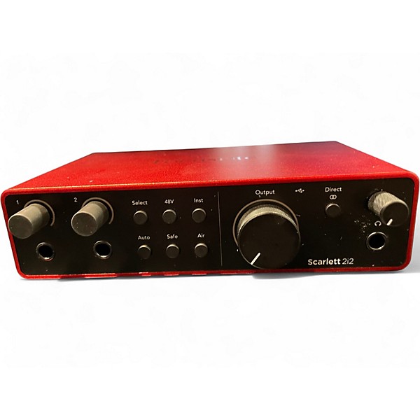 Used Focusrite Scarlett 2i2 Gen 4 Audio Interface