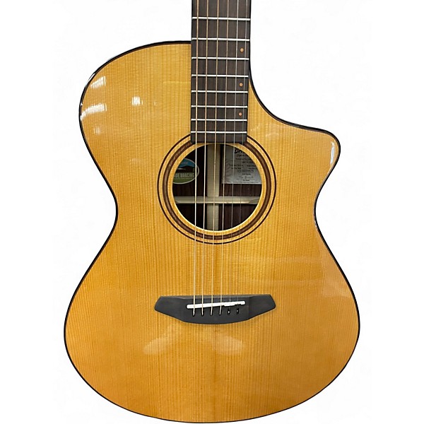 Used Breedlove Performer Pro Concert A CE Natural Acoustic Electric Guitar
